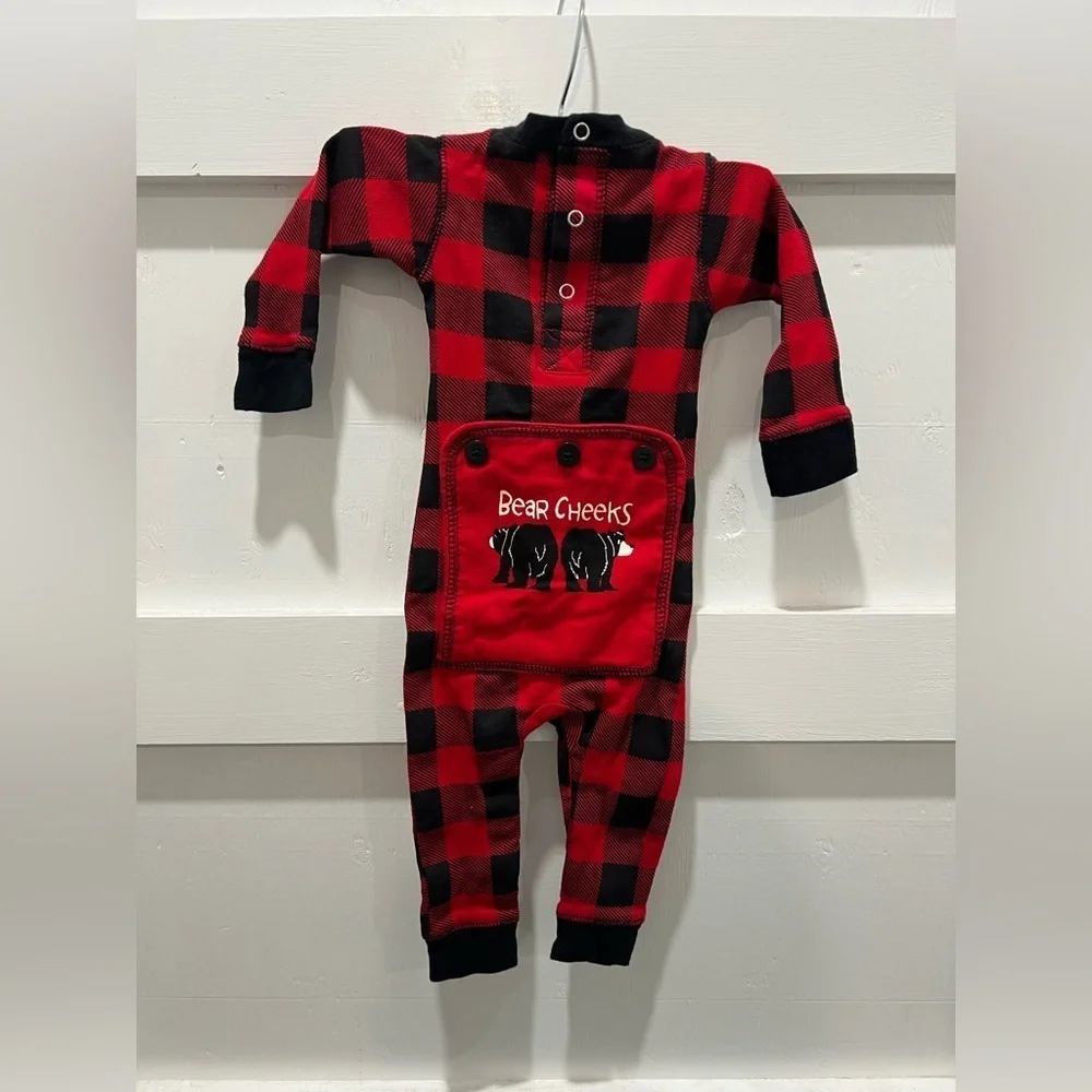 Baby Lazy One Bear Cheeks One Piece 6 Months